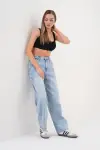 Kadın Skater Pantolon Buz Mavi 1915-107